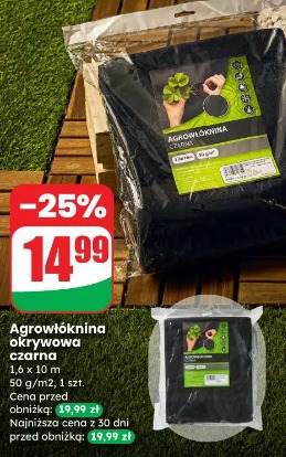 Agrowłóknina okrywkowa czarna