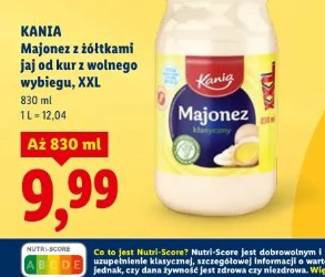 Kania Majonez z żółtkami jaj od kur z wolnego wybiegu XXL