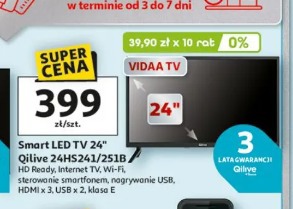 Smart LED TV 24" Qilive 24HS241/251B