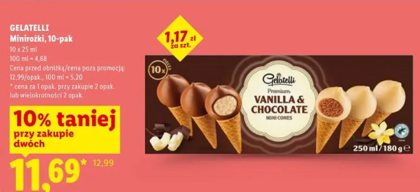 Gelatelli Minirożki, 10-pak