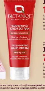Biotaniqe, regenerujący krem do rąk