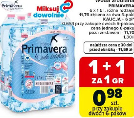 Primavera woda źródlana