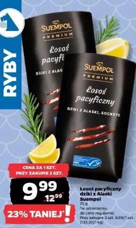 Łosoś pacyficzny dziki z Alaski Suempol