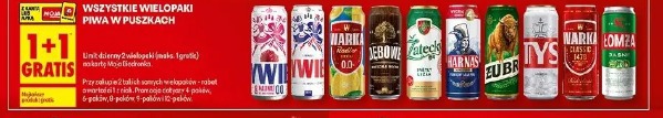 Wszystkie wielopaki piwa w puszkach
