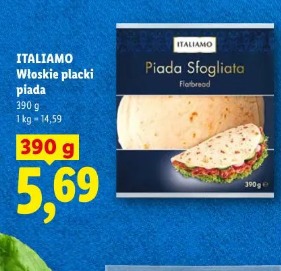 Italiamo Włoskie placki piada