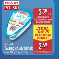 Milsani Twaróg chudy klinek
