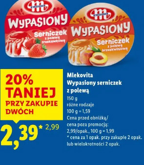 Mlekovita Wypasiony serniczek z polewą
