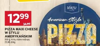 Pizza maxi cheese w stylu amerykańskim Virtu