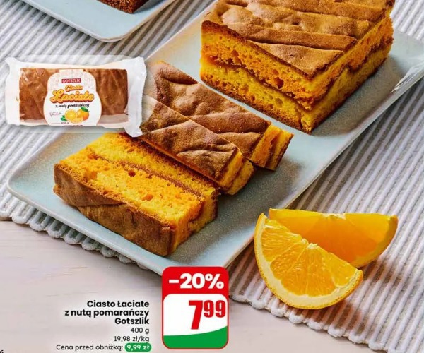 Ciasto Łaciate z nutą pomarańczy Gościlik