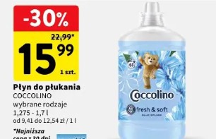 Płyn do płukania Coccolino wybrane rodzaje