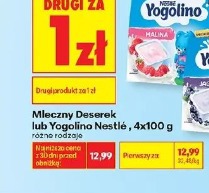 Mleczny Deserek lub Yogolino Nestlé