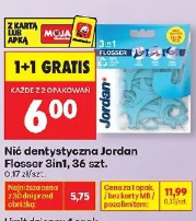 Nić dentystyczna Jordan Flosser 3in1