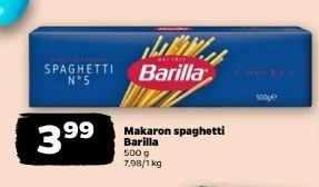 Makaron spaghetti Barilla