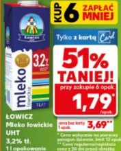 Łowicz Mleko łowickie UHT 3,2%