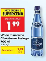 Woda mineralna Cisowianka Perlage