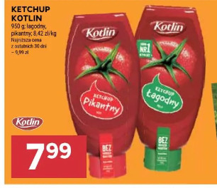 Ketchup Kotlin pikantny, łagodny