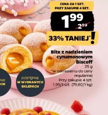 Bite z nadzieniem cynamonowym Biscoff