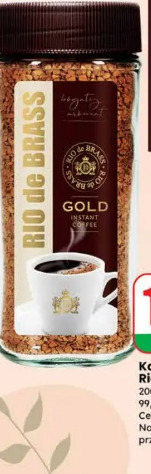 Kawa rozpuszczalna Rio de Brass Gold