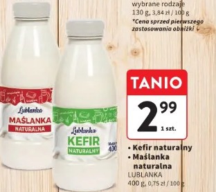 Maślanka naturalna Lublanka