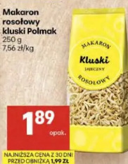 Makaron rosołowy kluski Polmak