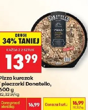 Pizza kurczak i pieczarki Donatello
