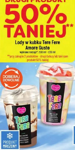 Lody w kubku Tere Fere Amore Gusto