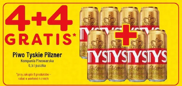 Piwo Tyskie Pilzner Kompania Piwowarska