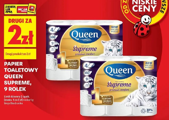 Papier toaletowy Queen Supreme