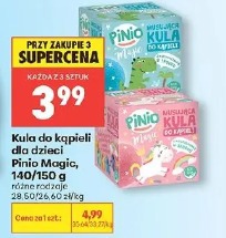 Pinio Magic kula do kąpieli dla dzieci 140/150 g