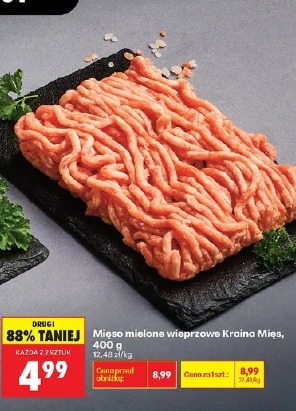 Mięso mielone wieprzowe Kraina Mięs