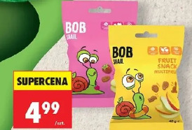 Bob Snail żelki owocowe