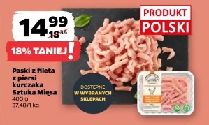 Paski z fileta z piersi kurczaka Sztuka Mięsa