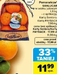 Pomarańcze SANLUCAR