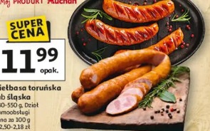 Kiełbasa toruńska lub śląska