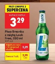 Piwo limonka z miętą Lech Free