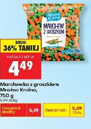 Marchewka z groszkiem Mroźna Kraina