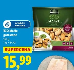 BIO Małże gotowane