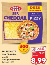 Mlekovita Ser Cheddar wiórki