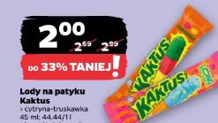 Lody na patyku Kaktus