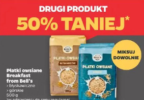 Płatki owsiane Breakfast from Bell's