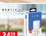 Ładowarka sieciowa MT123 USB A + USB C 20 W Montis