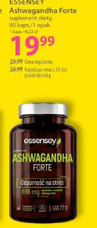 Essensey Ashwagandha Forte suplement diety