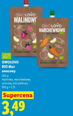 Owolovo BIO Mus owocowy