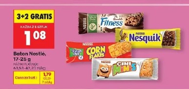 Baton Nestlé, 17-25 g