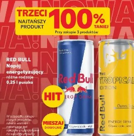 Red Bull napój energetyzujący różne rodzaje