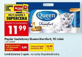 Papier toaletowy Queen Komfort