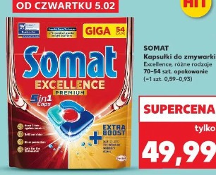 Somat Kapsułki do zmywarki Excellence