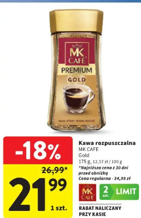 Kawa rozpuszczalna MK CAFE Gold