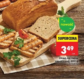 Chleb na maśle zaparzany