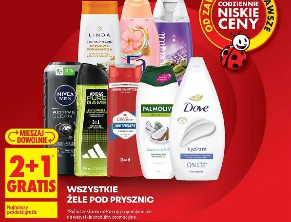 Wszystkie żele pod prysznic
